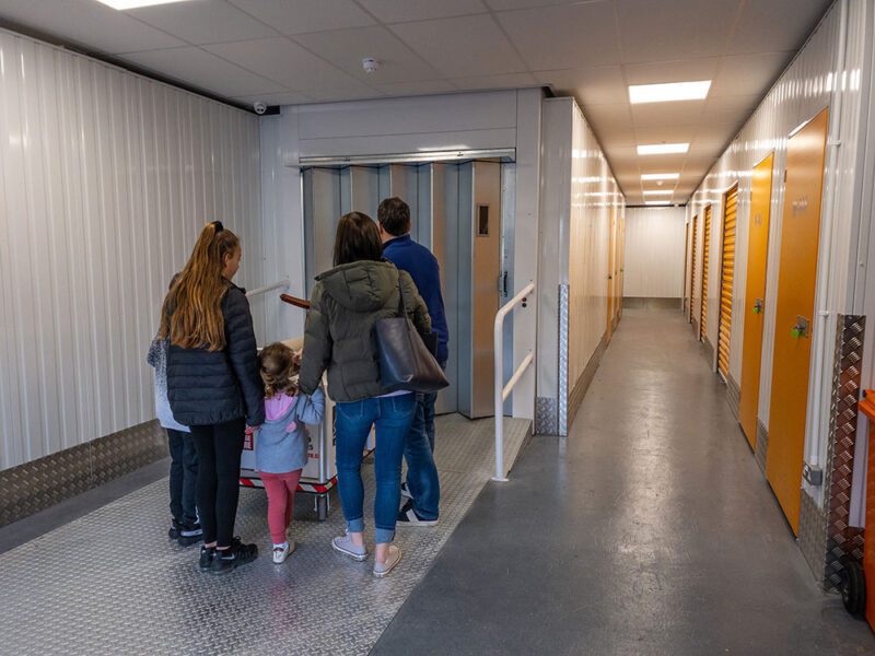 ben family in warrington storage